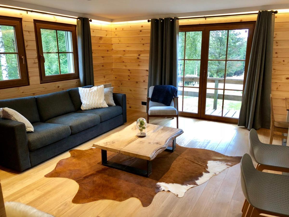 Chalet De Charme, Le "Caribou Lodge", Eifel Belge Bullange Exteriér fotografie